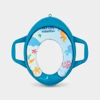 Сиденье для унитаза детское с ручками "Морской мир"