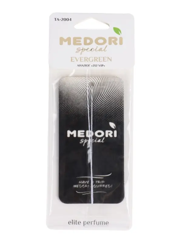 Ароматизатор картонный Evergreen, фруктово-цветочный, с нотой розы