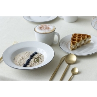 Глубокая тарелка керамическая &laquo;С любовью&raquo;, 22.4 см, 300 мл