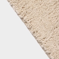 Коврик Savanna, 40&times;60 см, ворс 2 см, микрофибра, бежевый