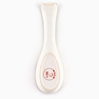 Новый год! Подставка новогодняя керамическая под ложку &laquo;Зимний лес&raquo;, 7 х 22.3 см, цвет белый