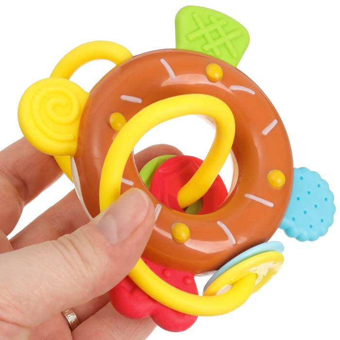 Набор погремушек &laquo;Сладости&raquo;, 3 шт., Крошка Я