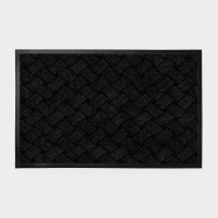 Коврик придверный влаговпитывающий &laquo;Крафт&raquo;, 50&times;80 см, цвет серый