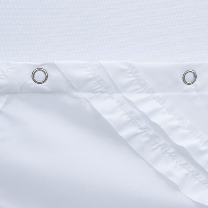 Штора для ванной SL Home, с люверсами, полиэстер, 180&times;180 см