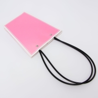 Сумка для цветов амарантовый влагостойкая, 17x17-11.5x11.5-20 см 11