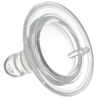 Соска на  бутылочку, антиколикова, от 0 мес., Baby 1, широкое горло,  медленный поток, &Oslash;50 мм., 2 шт.