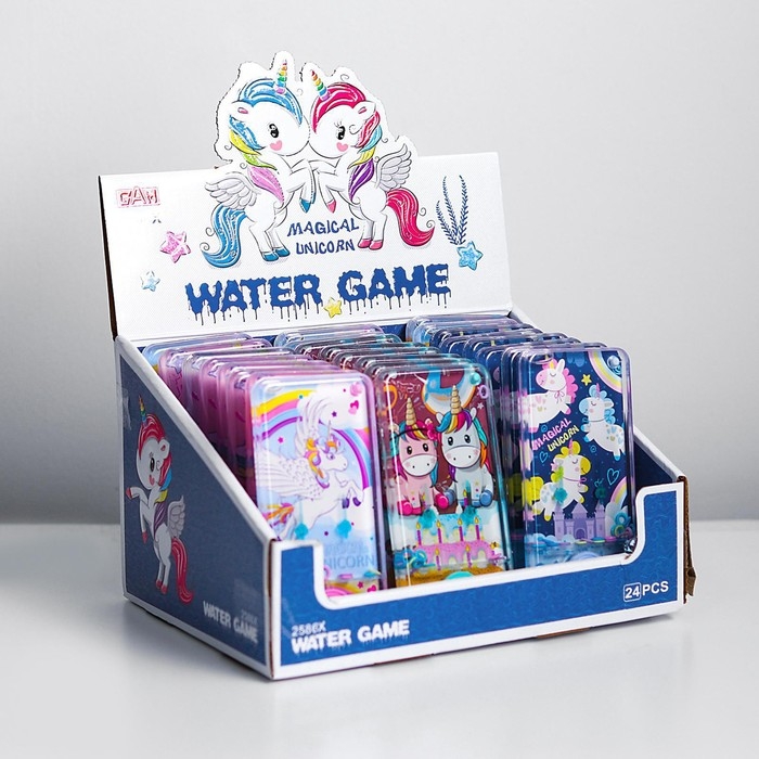 Водная игра с колечками &laquo;Единорог&raquo;, вид МИКС