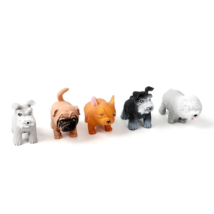 Мялка-тянучка &laquo;Собачка&raquo; с песком, виды МИКС