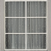 Гирлянда &laquo;Занавес&raquo; 2 &times; 3 м, IP44, УМС, белая нить, 760 LED, свечение синее, 220 В