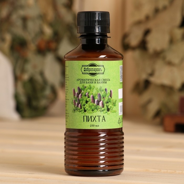 Ароматизатор для бани и ванны &laquo;Пихта&raquo;, натуральная, 250 мл., "Добропаровъ"