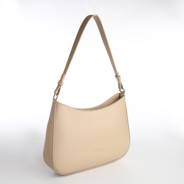 Сумка женская TEXTURA, средний размер, цвет бежевый
