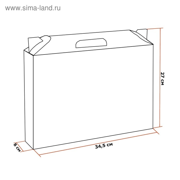 Коробка &laquo;Набор первоклассника. Авто&raquo; для мальчиков, без наполнения