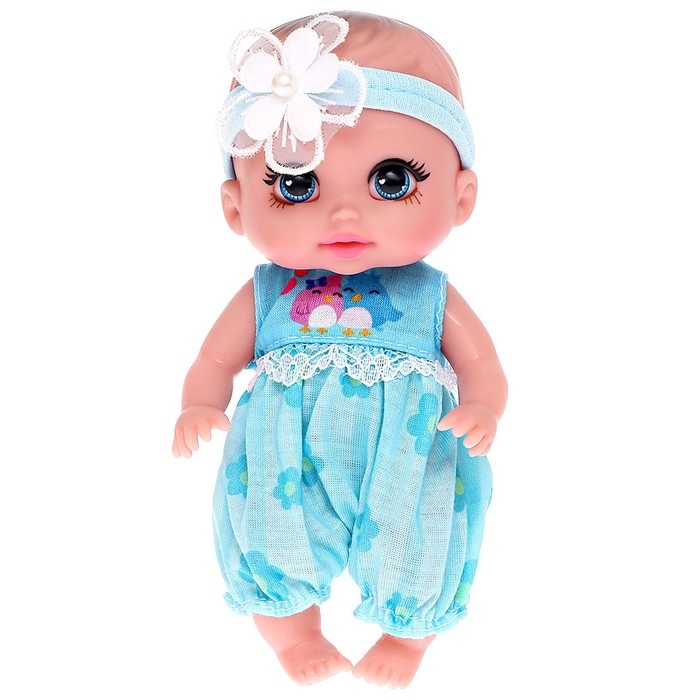 Пупс &laquo;Крошка. Пупс&raquo; с аксессуарами, голубой