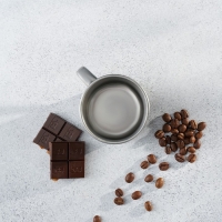 Кружка из нержавеющей стали &laquo;Мэйли&raquo;, 170 мл, d=7 см, цвет хромированный