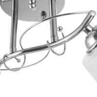 Люстра 2177/2 E27 40Вт хром 43х26х22 см BayerLux