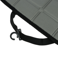 Накидка с подогревом TORSO, 12 В, регулятор, 95&times;50 см, провод 130 см, серый