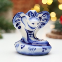 Сувенир "Змей Серафим", гжель, 7,5 см