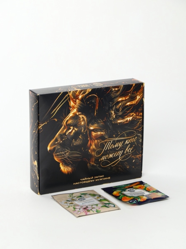 Чай подарочный &laquo;Тому кто может всё&raquo;, 20 г + 12 п