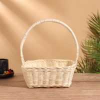 Корзина плетеная 22x20x26 см, ротанг