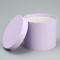 Набор шляпных коробок 5 в 1, упаковка подарочная, &laquo;Паттерн&raquo;, 13 х 14 ‒ 19.5 х 22 см