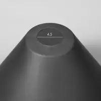 Плафон отдельный &laquo;Конус&raquo;, Е27, дымчатый, 25&times;25&times;15 см