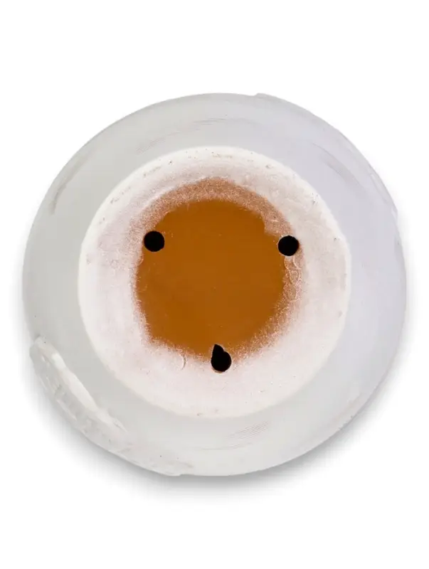 Горшок цветочный с поддоном 5 л, d122/h19,5 см белый керамика, "Голландия" (М)