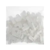 Уголок внутренний ТУНДРА для рамы москитной сетки, 42&times;17 мм, белый