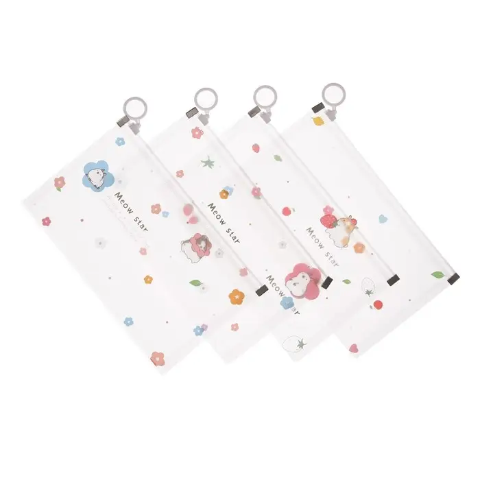 Пенал на молнии формат А65 180 мкр МИКС Зверушки