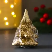 Свеча "Ёлочка " 50*65 мм, лак, золото