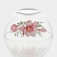 Салатник "Гладкий" "Нежность" МИКС 16 см