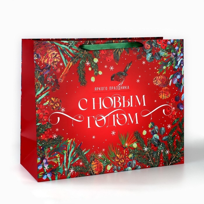Пакет подарочный новогодний ламинированный &laquo;Новогодняя сказка&raquo;, XL 49 х 40 х 19 см, Новый год
