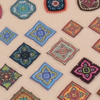 Наклейки для ногтей &laquo;Мозаика&raquo;, объёмные, разноцветные