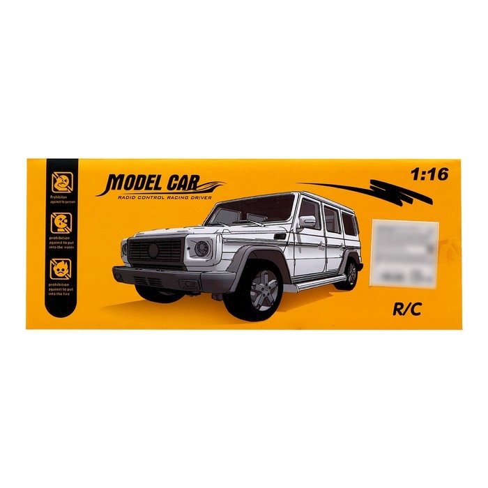 Машина радиоуправляемая &laquo;Внедорожник&raquo;, на батарейках, цвет чёрный