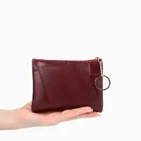 Кошелек жен 13-01-01 Июнь2509, 15*0,5*11 см, отд на молнии, бордо