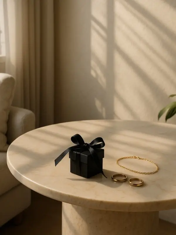 Коробочка подарочная складная &laquo;Презент&raquo; 6&times;6&times;6, черный