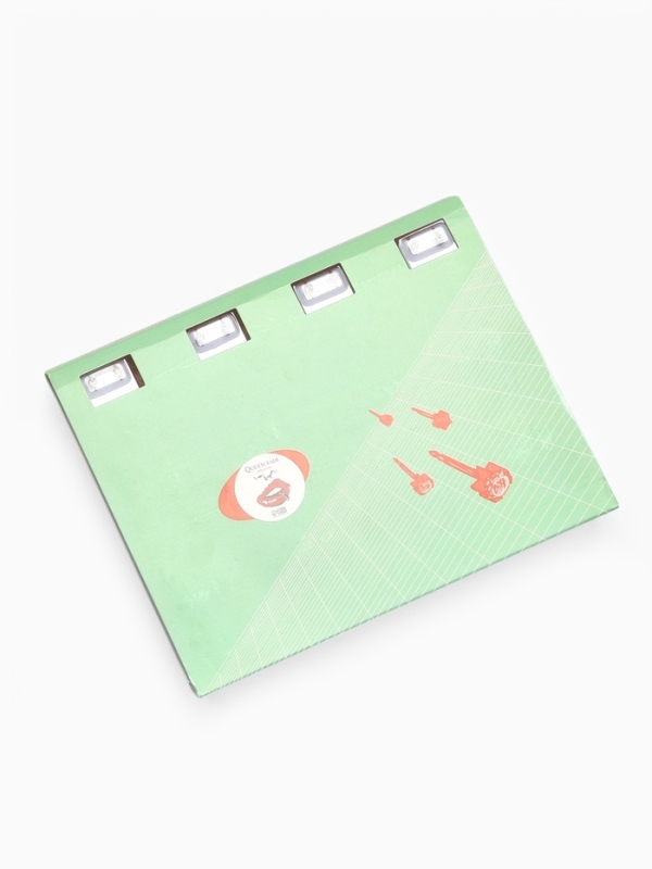 Пирсинг в ухо &laquo;Гвоздик&raquo;, цвет белый в серебре (неделимая фасовка 12 пар, цена за шт)