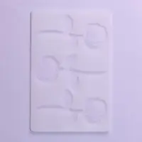 Форма для шоколада &laquo;Розы&raquo;, силикон, 3 ячейки, 19&times;12.5&times;0.1 см, прозрачная