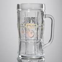 Кружка стеклянная пивная &laquo;Дорогая, это сок&raquo;, 500 мл