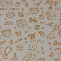 Пленка для цветов "Школьная пора" золотая 0,7 х 8.2 м, 40мкм