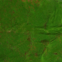 Мох искусственный, декоративный, полотно 1 &times; 1 м, рельефный, камни, Greengo