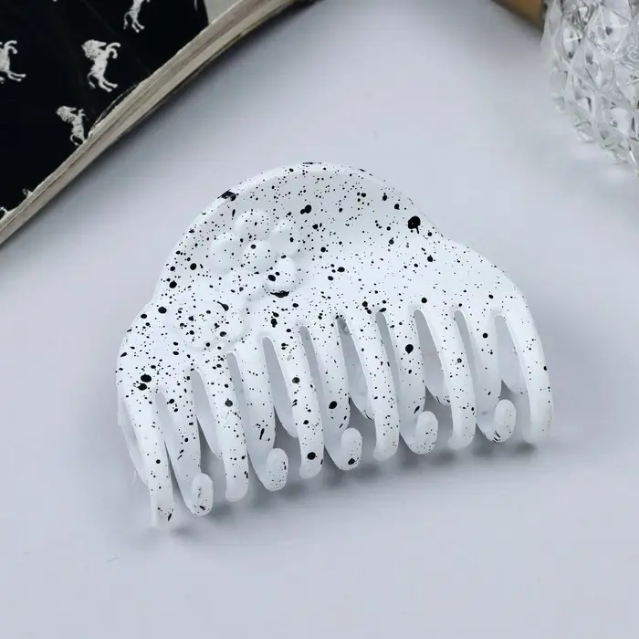 Крабик для волос &laquo;Флоранс&raquo;, дуга цветок, 6.5 см, МИКС