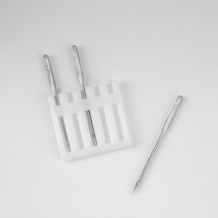 Иглы для бытовых швейных машин, для стрейч-ткани, №70-100, 3 шт