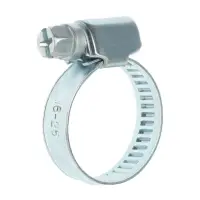 Хомут червячный ZEIN engr, несквозная просечка, диаметр 16-25 мм, ширина 9 мм, оцинкованный