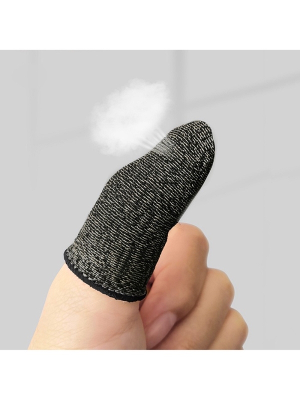 Напальчники для игр на смартфоне Hoco GM4, с защитой от пота, 10 шт., черные