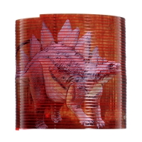 Пружинка-радуга &laquo;Динозавры&raquo;, 6,2х6,2х6,2 см