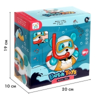 Игрушка для купания в ванной &laquo;Мишка&raquo;, генератор пены, работает от батареек