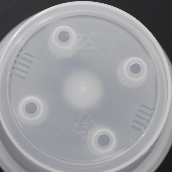 Кашпо для цветов со вставкой &laquo;Порто&raquo;, 1 л, цвет прозрачный