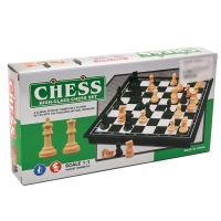 Шахматы магнитные 31 х 31 см, король h-5.8 см, d-2.3 см, доска и фигуры пластик