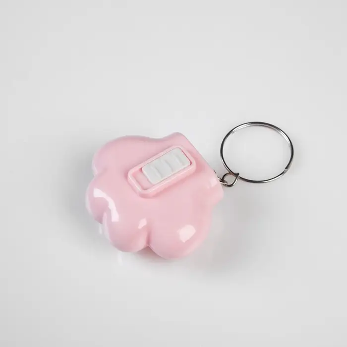 Фонарь-брелок детский "Лапка", 1 режим, 3 LR41, 3.5 х 4 см , микс