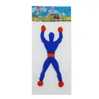 Липучка &laquo;Человек&raquo;, сползает по стеклу, цвета МИКС